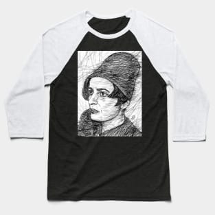 AYN RAND ink portrait .2 Baseball T-Shirt